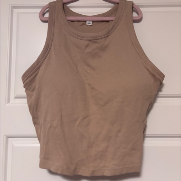 Uniqlo Women's Beige Tank Top - Picture 1 of 3